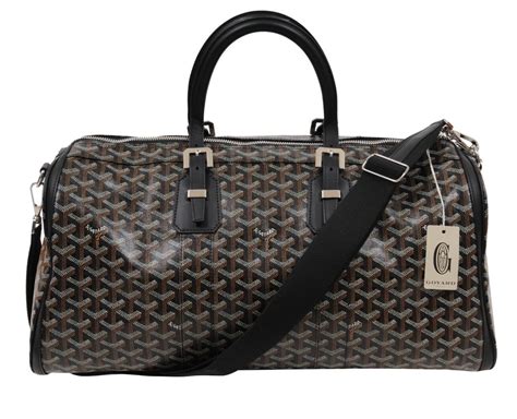 goyard croisiere 45|Goyard Croisière Canvas Duffle Bag .